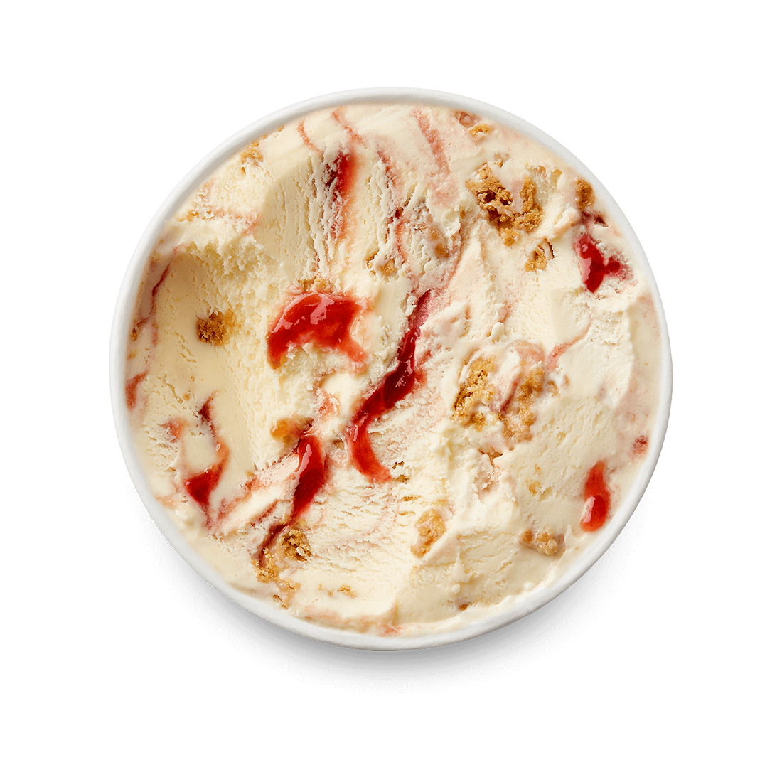 Pot Strawberry Cheesecake